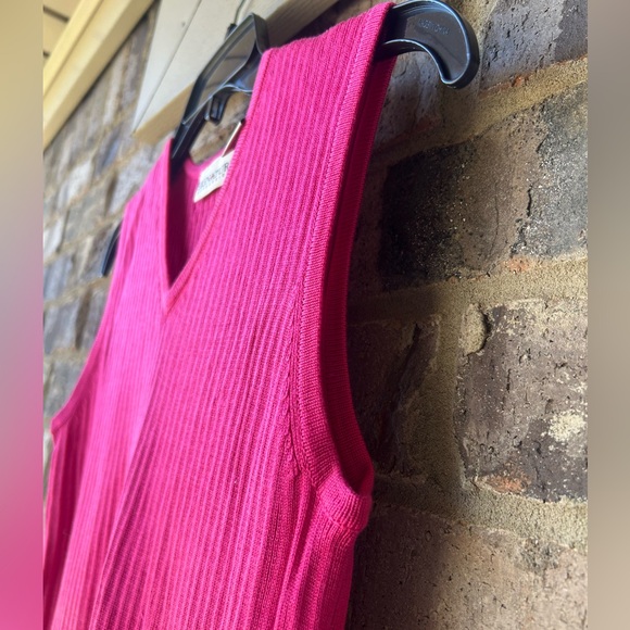 Y2K SIGNATURE EXPRESSIONS 75% Silk Knit Tank Top Vest Preppy Quiet Luxury | S - Picture 5 of 8